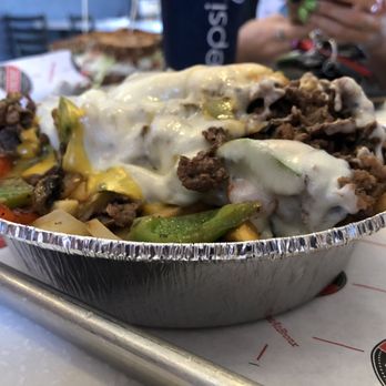Bronx Sandwich - Philly cheesesteak fries. Ok. Most of the good stuff is on top. - Sandwiches Near Me - Tustin, California