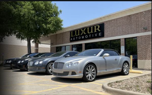 Full Service European Auto Repair & Maintenance - Auto services can be stressful and inconvenient, which is why they’re usually last on your to-do list. In Dallas-Ft. European car owners have turned away from dealerships and opted for Luxur Automotive. The area’s leading full-service European auto repair shop specializing in European makes and models. We have the technology of a dealership with the personalized service you deserve. You need a mechanic you can trust with every system, from the headlights to the taillights. The experience of our auto mechanics is unmatched. With over 60 years of combined experience, our certified technicians have the training and skill to work on new and older models. We use OEM or premium aftermarket parts and fluids and won’t perform nonessential services. Best of all, we do it with a smile and consideration for you, the customer. We guarantee 100% customer service satisfaction! Steer clear of emergency repairs by following your manufacturer’s recommended vehicle maintenance plan. Visiting us for maintenance services will improve performance and extend your car’s or SUV’s life. When problems do occur due to wear and tear, weather, or an accident, we can help. At Luxur Automotive, we have the right equipment and experience to diagnose, repair or replace the issue and restore your car’s performance. Located in Plano, TX, we are your one-stop shop for European auto repair, maintenance services, vehicle wrapping, and paint protection services. Our promise to you is fast, professional, reliable, and affordable service. Full Service European Auto Repair & Maintenance - Auto services can be stressful and inconvenient, which is why they’re usually last on your to-do list. In Dallas-Ft. European car owners have turned away from dealerships and opted for Luxur Automotive. The area’s leading full-service European auto repair shop specializing in European makes and models. We have the technology of a dealership with the personalized service you deserve. You need a mechanic you can trust with every system, from the headlights to the taillights. The experience of our auto mechanics is unmatched. With over 60 years of combined experience, our certified technicians have the training and skill to work on new and older models. We use OEM or premium aftermarket parts and fluids and won’t perform nonessential services. Best of all, we do it with a smile and consideration for you, the customer. We guarantee 100% customer service satisfaction! Steer clear of emergency repairs by following your manufacturer’s recommended vehicle maintenance plan. Visiting us for maintenance services will improve performance and extend your car’s or SUV’s life. When problems do occur due to wear and tear, weather, or an accident, we can help. At Luxur Automotive, we have the right equipment and experience to diagnose, repair or replace the issue and restore your car’s performance. Located in Plano, TX, we are your one-stop shop for European auto repair, maintenance services, vehicle wrapping, and paint protection services. Our promise to you is fast, professional, reliable, and affordable service.