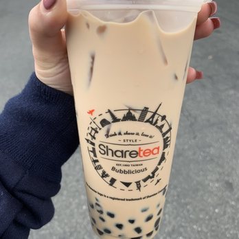 Sharetea - Black milk tea - Coffee & Tea Near Me - Fullerton, California