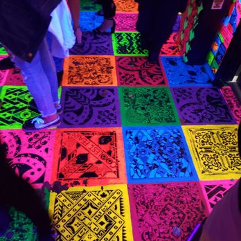 Deluxx Fluxx - This was the floor! Walls are also all done in the same style - Bars Near Me - Detroit, Michigan Deluxx Fluxx - This was the floor! Walls are also all done in the same style - Bars Near Me - Detroit, Michigan