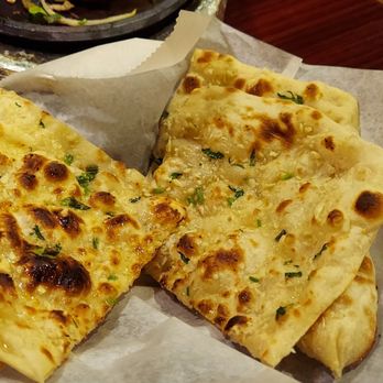 Curry and Kabab - Garlic naan - Indian Near Me - Port Charlotte, Florida