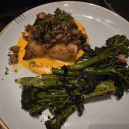 Pan roasted cod