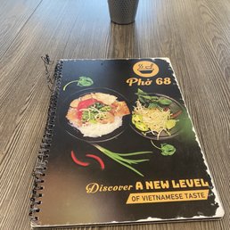 Worn out menu