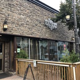 the front of the restaurant