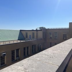 Newtown High School - View of another part of the school from the roof outside the Band Room.