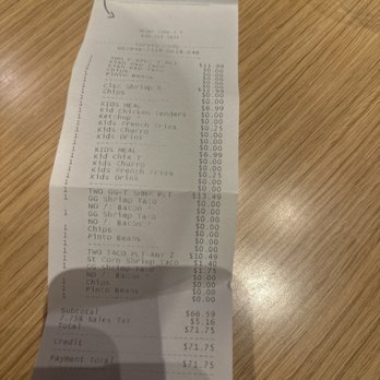 Rubio's Coastal Grill - I spent soooooo much money for a horrible experience ! - Mexican Near Me - San Diego, California Rubio's Coastal Grill - I spent soooooo much money for a horrible experience ! - Mexican Near Me - San Diego, California