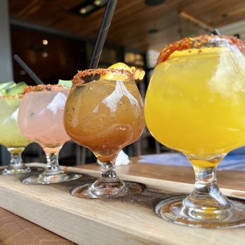 Sol Agave - HH Margarita Flight - New Mexican Cuisine Near Me - Santa Monica, California Sol Agave - HH Margarita Flight - New Mexican Cuisine Near Me - Santa Monica, California