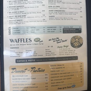 The Laundry Diner - Menu - Breakfast & Brunch Near Me - Savannah, Georgia