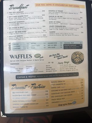 Menu photo 4 The Laundry Diner Savannah, GA