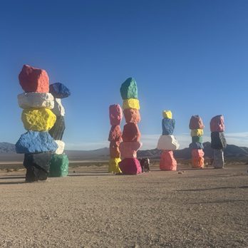 Seven Magic Mountains - Seven magic mountains - Public Art Near Me - Las Vegas, Nevada Seven Magic Mountains - Seven magic mountains - Public Art Near Me - Las Vegas, Nevada