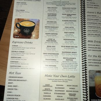Joanie’s - Menu 2 - Coffee & Tea Near Me - Murfreesboro, Tennessee
