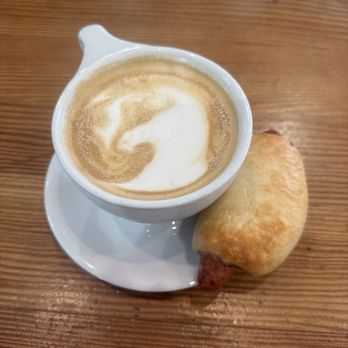 Merit Coffee - rosemary brown sugar latte, kolache - Coffee & Tea Near Me - Austin, Texas