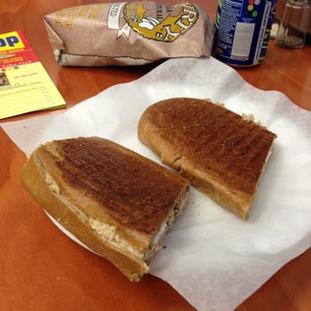 Gili's Sub Shop Cafe - Toasted tuna sub with boiled eggs and skipped out on the green olives on wheat bread with dirty chips and brisk iced tea. - Sandwiches Near Me - Hollywood, Florida Gili's Sub Shop Cafe - Toasted tuna sub with boiled eggs and skipped out on the green olives on wheat bread with dirty chips and brisk iced tea. - Sandwiches Near Me - Hollywood, Florida