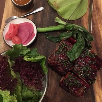 Senia - They $65 pork belly - Cocktail Bars Near Me - Honolulu, Hawaii