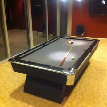Element - Billiards table is decent... Nine ball rack only now since some one may have either stolen the eight ball rack or broke it... - Apartments Near Me - Tampa, Florida