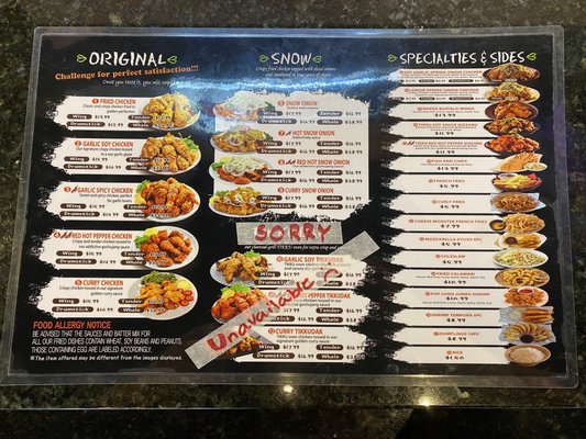 Menu photo 6 Choong Man Chicken - Ashburn Ashburn, VA Menu photo 6 Choong Man Chicken - Ashburn Ashburn, VA