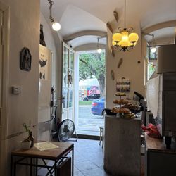 Bakeshop - View out from the back table, very cozy