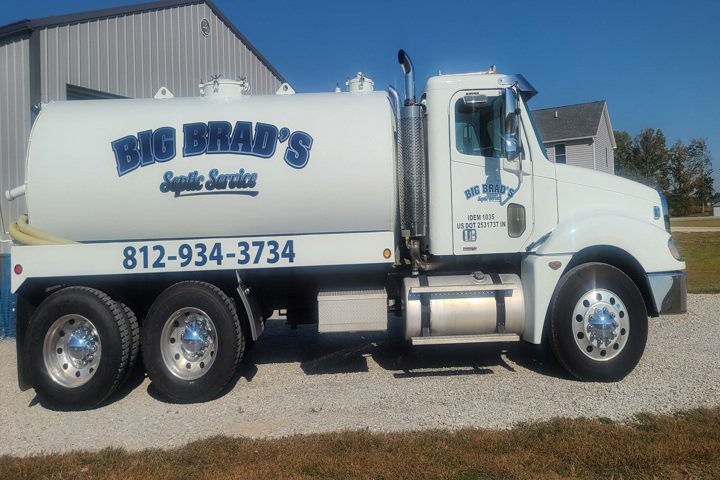 Slide of Big Brad's Septic Service