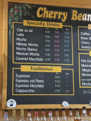 Menu photo 1 Cherrybean Gourmet Coffeehouse & Roastery Salinas, CA