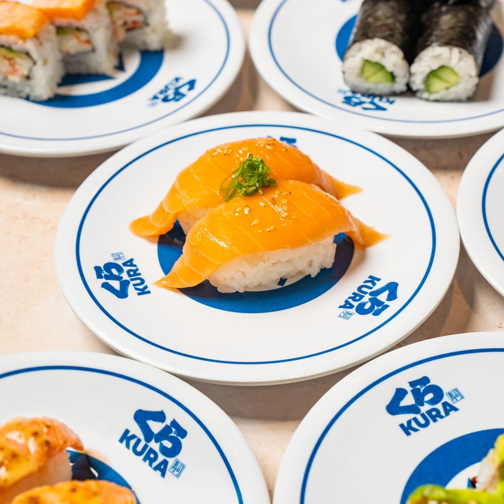 Food from Kura Revolving Sushi Bar