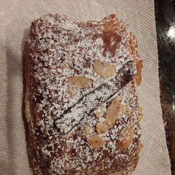Sweet Lucy's Bakeshop - Almond croissant with chocolate inside (and on top)