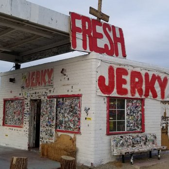Gus's Fresh Jerky - Front of the store - Specialty Food Near Me - Olancha, California Gus's Fresh Jerky - Front of the store - Specialty Food Near Me - Olancha, California