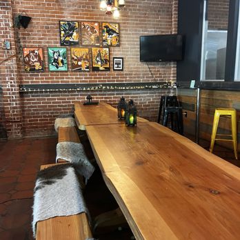 Mattie Groves Brewery - Shared bar table - Breweries Near Me - Sacramento, California Mattie Groves Brewery - Shared bar table - Breweries Near Me - Sacramento, California