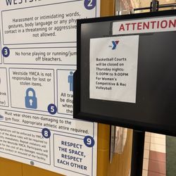 Westside YMCA - Gym rules