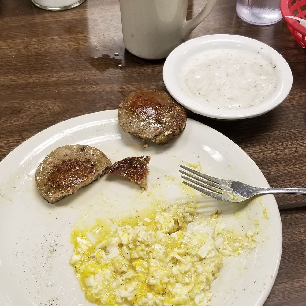 West Side Cafe - Sausage and eggs with toast and gravy. - Breakfast & Brunch Near Me - Fort Worth, Texas West Side Cafe - Sausage and eggs with toast and gravy. - Breakfast & Brunch Near Me - Fort Worth, Texas