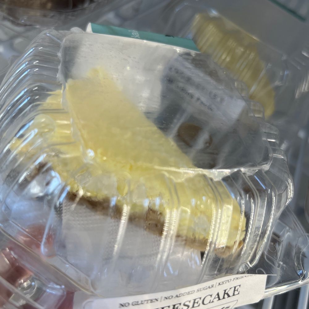 Cookie Stop - Keto cheesecake slice - Bakeries Near Me Cookie Stop - Keto cheesecake slice - Bakeries Near Me