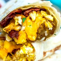 Jones Soul Food Cafe - Breakfast Burritos offered on Taco Tuesdays