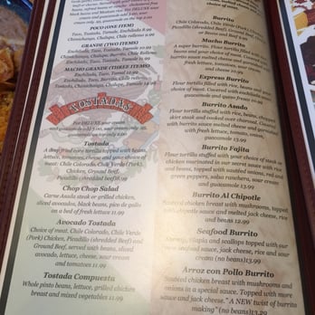 Hacienda Amigo Mio - Good menu. I found the description of the pricing to be a little weird... But a great variety! - Mexican Near Me - Springfield, Oregon Hacienda Amigo Mio - Good menu. I found the description of the pricing to be a little weird... But a great variety! - Mexican Near Me - Springfield, Oregon