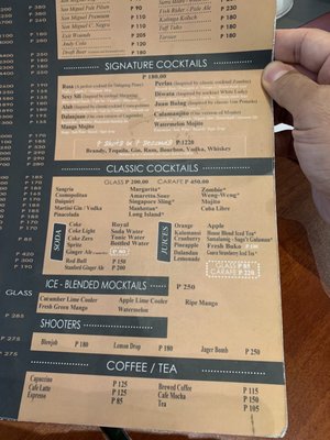 Menu photo 3 Locavore Quezon City, NCR