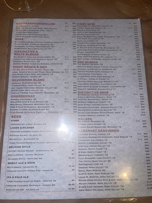 Menu photo 7 Wisteria Atlanta, GA