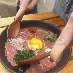 Beef tartare