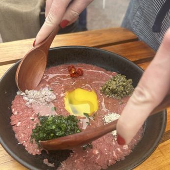 Allelo - Beef tartare - Mediterranean Near Me - St. Petersburg, Florida