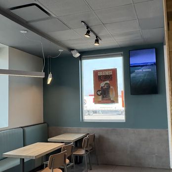 A & W - Inside seating - Burgers Near Me - Crossfield, Alberta A & W - Inside seating - Burgers Near Me - Crossfield, Alberta
