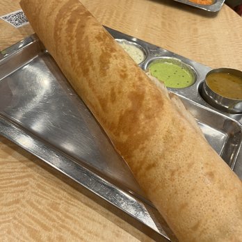 Saravana Bhavan - Masala dosa with ghee - Indian Near Me - Edison, New Jersey