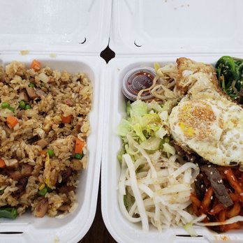Omart - Super tasty chicken fried rice, beef dumplings and bimbimbap - International Grocery Near Me - Killeen, Texas