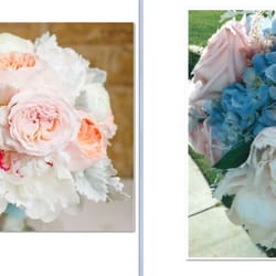 Island Wedding Memories - The flowers looked NOTHING like the pictures I sent Leah.  The peonies were almost dead and she added different colors at the last minute.