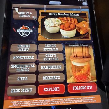 Four Smokes Southern Barbeque - Electronic menu - Barbeque Near Me - Ocala, Florida