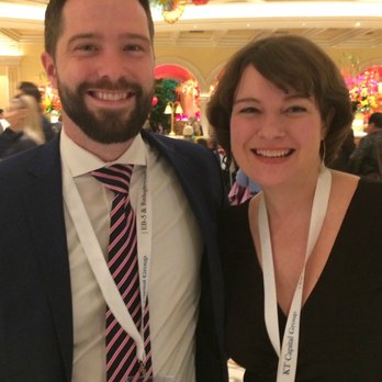 Masterplans - Project Manager Austen Price and VP of Business Development Morgan Hrejsa at the Las Vegas EB-5 Convention in January 2018. - Business Consulting Near Me - Portland, Oregon
