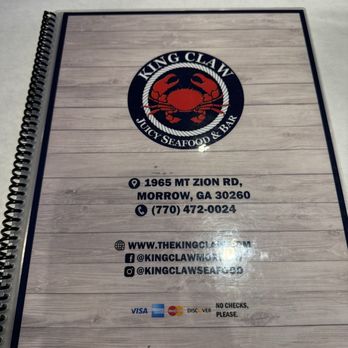 King Claw - Juicy Seafood & Bar - Menu - Seafood Near Me - Morrow, Georgia