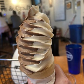 Last Chance Pizza - Soft serve Ice cream cone (yall need sprinkles!) - Pizza Near Me - Dillon, Colorado