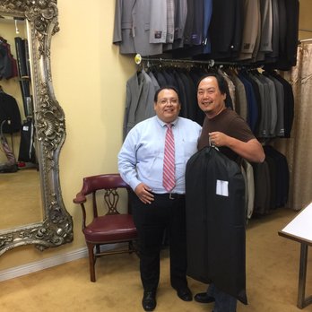 Premium Suit Bespoke Tailors - Picking up my tuxedo, shirt, tie, cuff links, and shoes from master tailor Eddie Garcia. - Bespoke Clothing Near Me - Fullerton, California