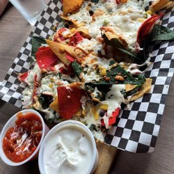 Happy Hour Nachos, $9