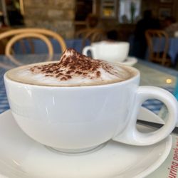 small talk tea room - Perfect cappuccino!