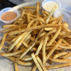 Beef taro fries