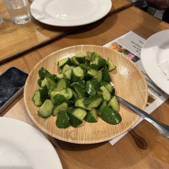 Hi Trendy Dumpling - Cucumber Salad - Szechuan Near Me - Houston, Texas Hi Trendy Dumpling - Cucumber Salad - Szechuan Near Me - Houston, Texas