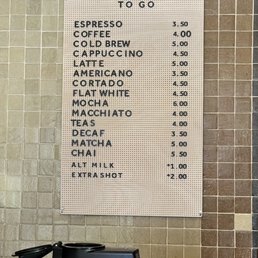 Clark Street Diner - Drinks to go - menu - Diners Near Me - Los Angeles, California